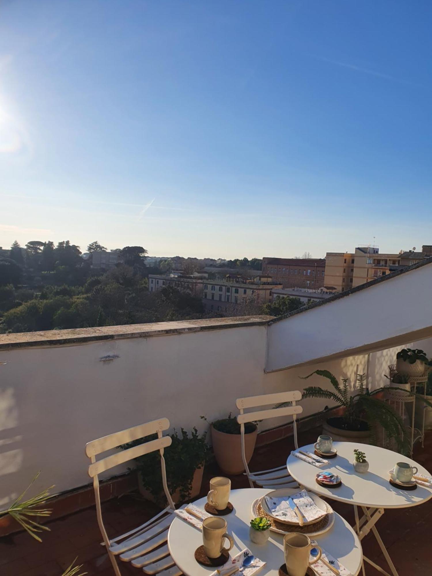 Appartamento "La Terrazza Di Giacinta" Roma Exterior foto